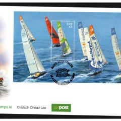 2009 Ireland Volvo Ocean Race Commemorative Stamp Miniature Sheet An Post First Day Cover (FDC)