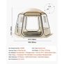 Pop up Bubble Tent, 3.05 x 2.75 m Waterproof & UV-Resistant, Clear Camping Tent Shelter Image 2