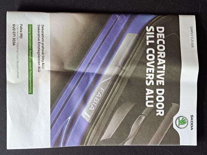 Skoda Fabia Sill Trims