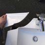 vanity unit with mixer tap, basin broken Image 3
