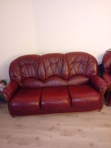Leather sofa