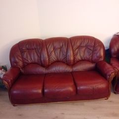 Leather sofa