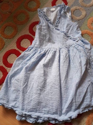 next stripped summer dress age 6