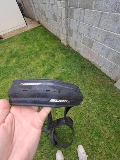 Road bike tyres GP 5000 x 2 (25m)