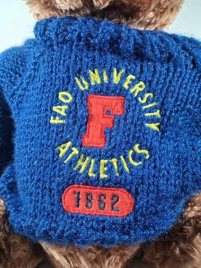 Vintage FAO Schwarz plush bear