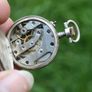 Antique Pocket Watch Mechanical Movement (in working order) Image 6