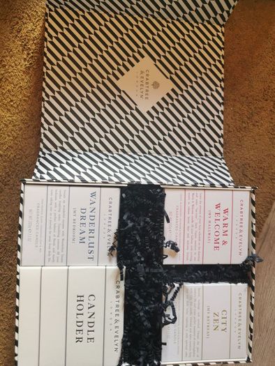 Crabtree & Evelyn candle trio