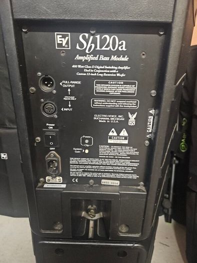 Electro-Voice Sb120 bass bins