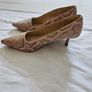 M&S Marks & Spencers Collection Snake Print Kitten Heels Image 3