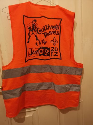 Kids high viz /high visability gilet / sleeveless