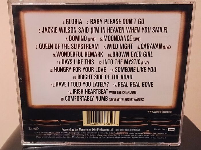 Van Morrison At The Movies (Soundtrack Hits) CD Album