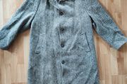 Men's wool jacket coat Donegal Tweed Overcoat