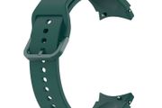 Green 20mm Silicone Band Strap For Samsung Galaxy Watch 4 40/44mm Classic 42/46m