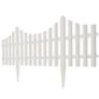 White Lawn Divider 17 pcs / 10 m Image 2