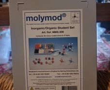 Molymod MMS-009 Inorganic/Organic Chemistry Molecular Model, Student Set (52 Atom Parts)