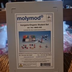 Molymod MMS-009 Inorganic/Organic Chemistry Molecular Model, Student Set (52 Atom Parts)
