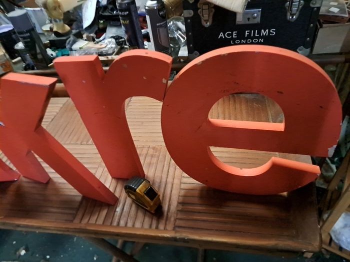 Large Wooden Letters
