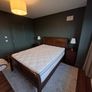 King bed, mattress, lockers and side lamps Image 5