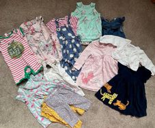 Baby Girl Clothes 6-9months summer bundle