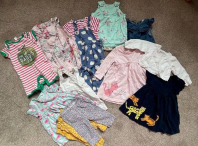 Baby Girl Clothes 6-9months summer bundle