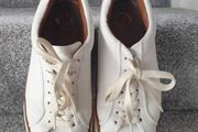 Massimo Dutti Leather Trainers Size Uk 7