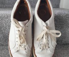 Massimo Dutti Leather Trainers Size Uk 7