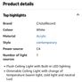 LED Flush Ceiling Light with Remote Control Image 3