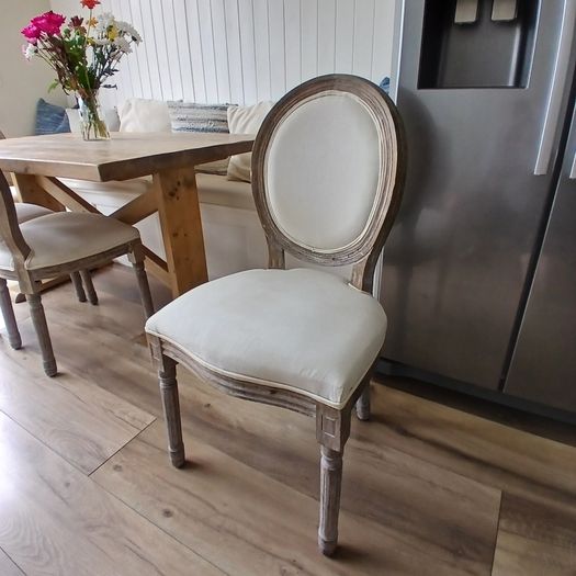 French Style Dining Chairs x4