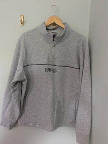 Men's Diesel half zip sweatshirt