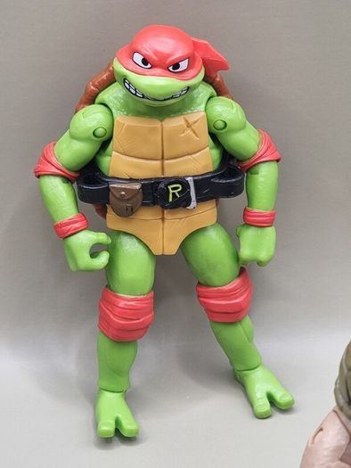 Collection of Playmates Teenage Mutant Ninja Turtles Mayem figures.