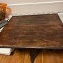 Solid wood drop leaf table Image 2