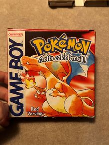 Pokemon Red, Boxed with manual.