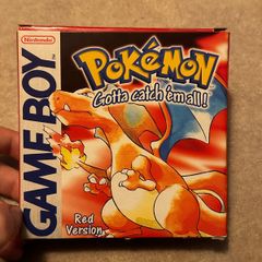 Pokemon Red, Boxed with manual.