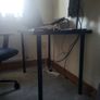 Black Ikea Desk Image 3