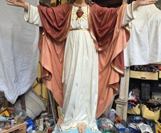 Religious  Church  Statue of the Sacred Heart..