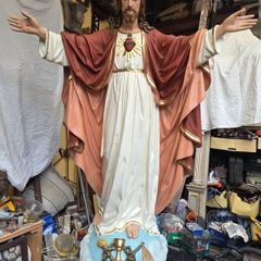 Religious  Church  Statue of the Sacred Heart..