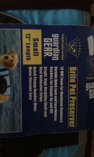 dog life jacket