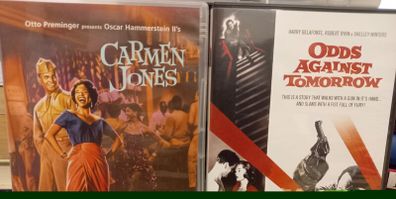Carmen Jones & Odds Against Tomorrow Dvd Harry Belafonte Movies