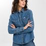 Cross Jeans Women's Shirt, Size S, 100% ORGANIC COTTON, Size S Image 2