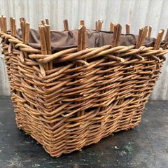 Antique Hand woven turf or Firewood Creel