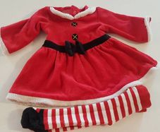 Christmas Dress and tights