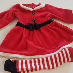 Christmas Dress and tights