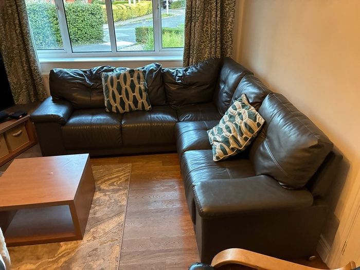 L shaped couch