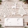 Christmas Forest Silhouette  LED Tealight Only Image 2