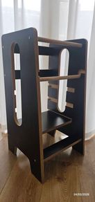 kitchen helper, montessori tower black