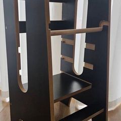 kitchen helper, montessori tower black