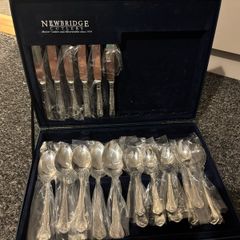 Newbridge Cutlery Silver-Plated Canteen Set (Partially Sealed / Incomplete)