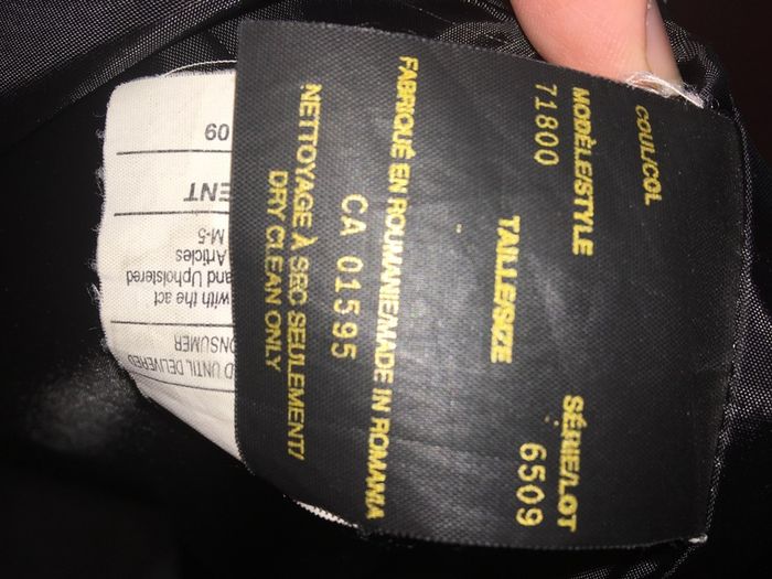 FAIRWEATHER Quality Brand Long Black Coat