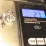 14 ct White Gold 3ct+3ct Lab Grown Diamond Studs Image 8