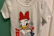 H&amp;M girl's t shirt Daisy 122 128